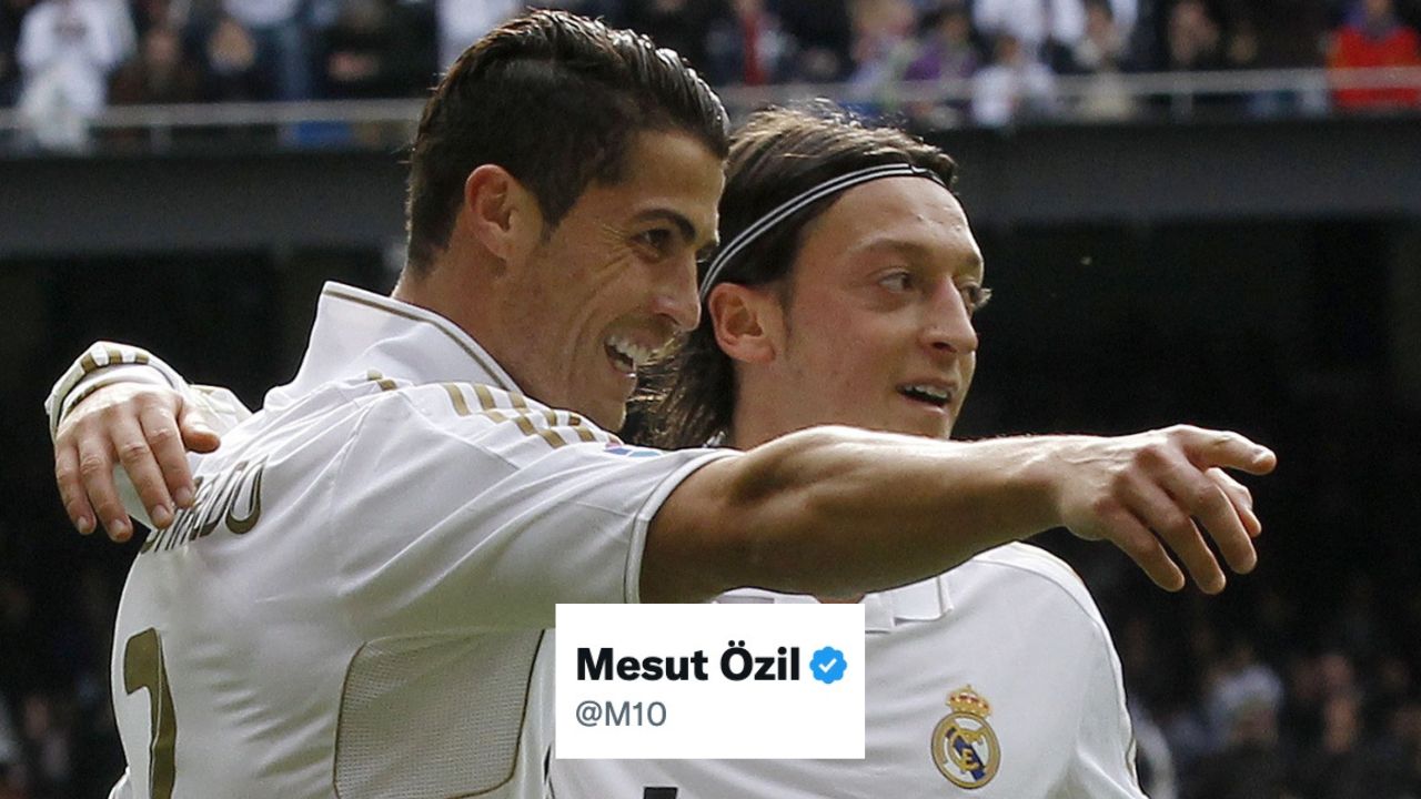 Mesut Ozil Hits Out At Media Negativity Around Cristiano Ronaldo