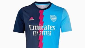Rare Adidas L The New Arsenal Pre-Match Top With Pink Zigzag Is A Fashion Disaster