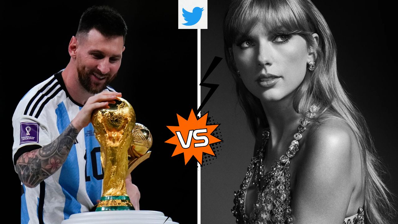 Football Twitter claps back at claims that Taylor Swift is more talented than Lionel Messi