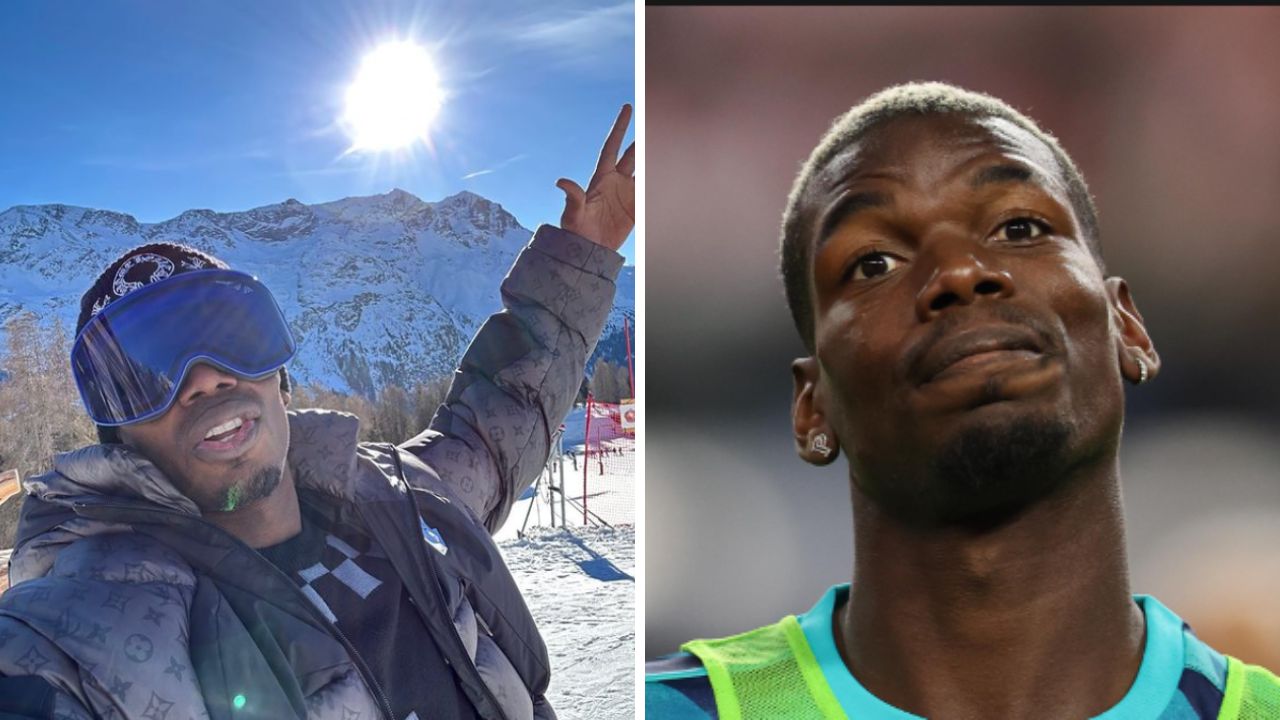 ‘Not fit enough to play but well enough to ski’: Outrage over Christmas Instagram post from Paul Pogba