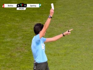 Referee Makes History By Showing White Card In Portugal