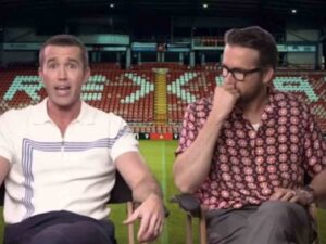 Rob McElhenney and Ryan Reynolds, the Wrexham owners