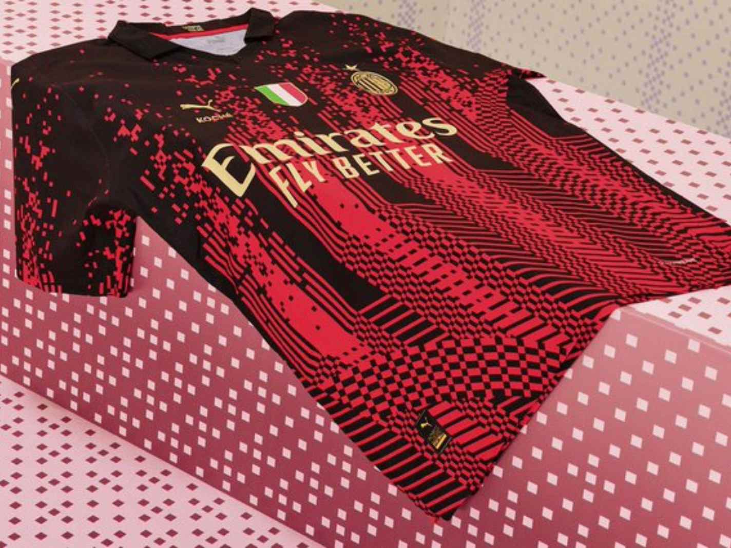 New AC Milan x Koche 4th kit from Puma appears to have a Solitaire twist