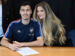 Does Gabriel Martinelli Have A Girlfriend New Arsenal WAG Spotted In Contract Signing Pics