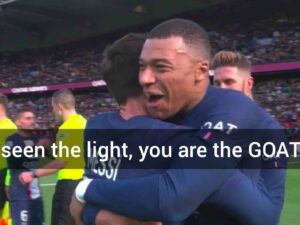 Internet Is Obsessed Over Videos Of Mbappe ANd Messi Hugging