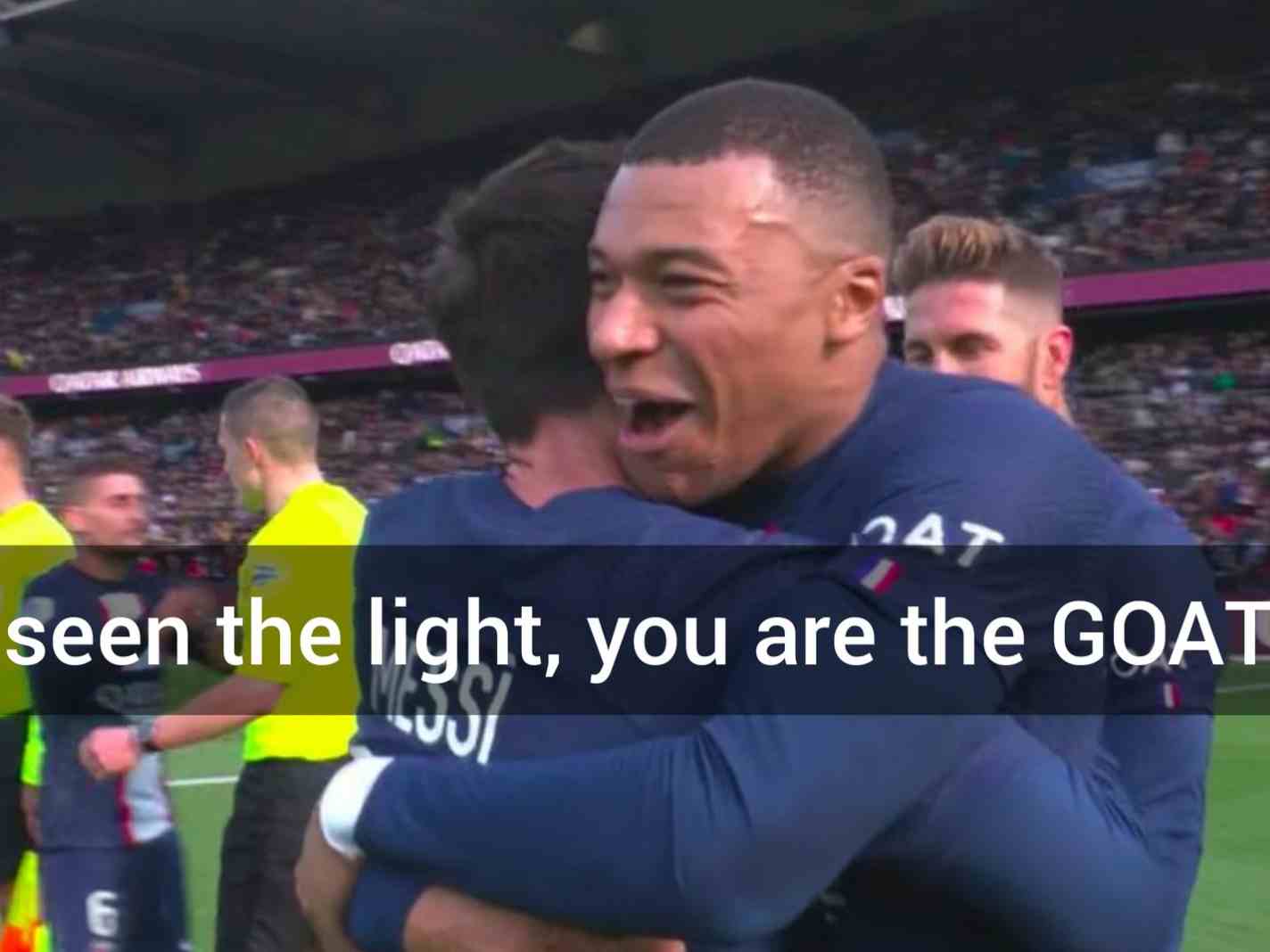 Internet Is Obsessed With Videos Of Kylian Mbappe Hugging Lionel Messi