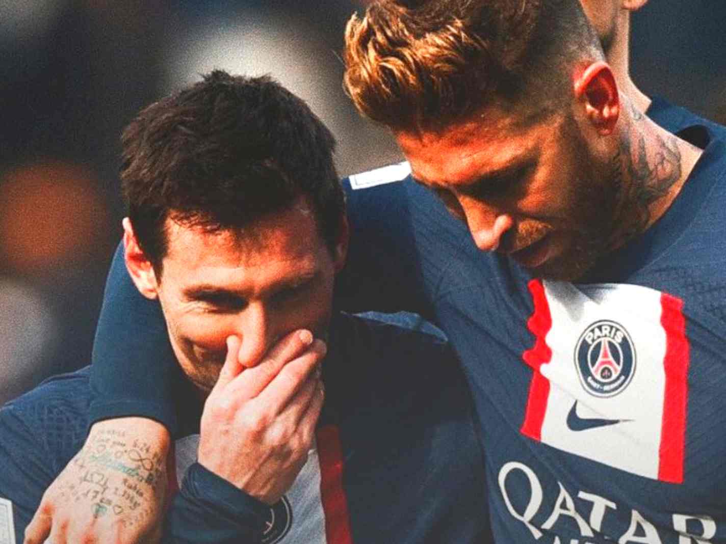 Sergio Ramos Kissing Lionel Messi Is Freaking Out Fans Everywhere