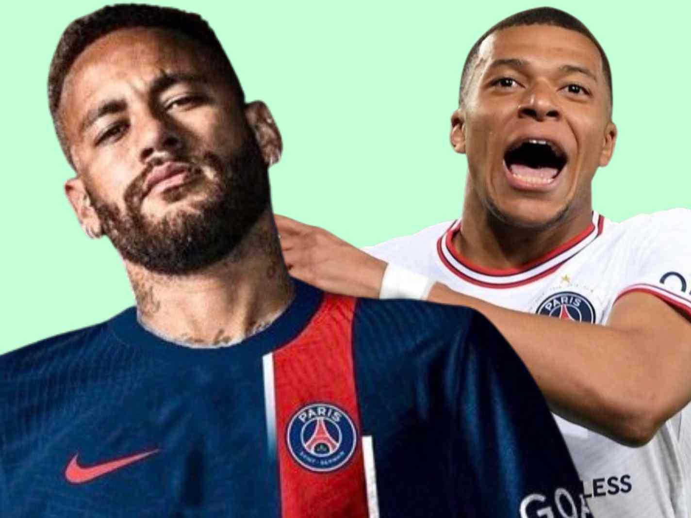 The true story behind Kylian Mbappe and Neymar’s hospital bed photo