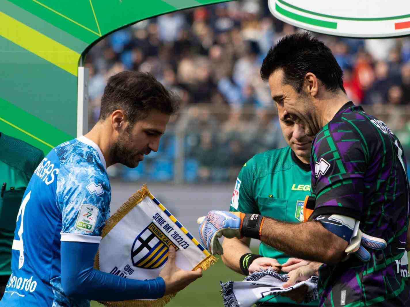 Cesc Fabregas And Gianluigi Buffon Lock Horns In Serie B – Here’s How It Went