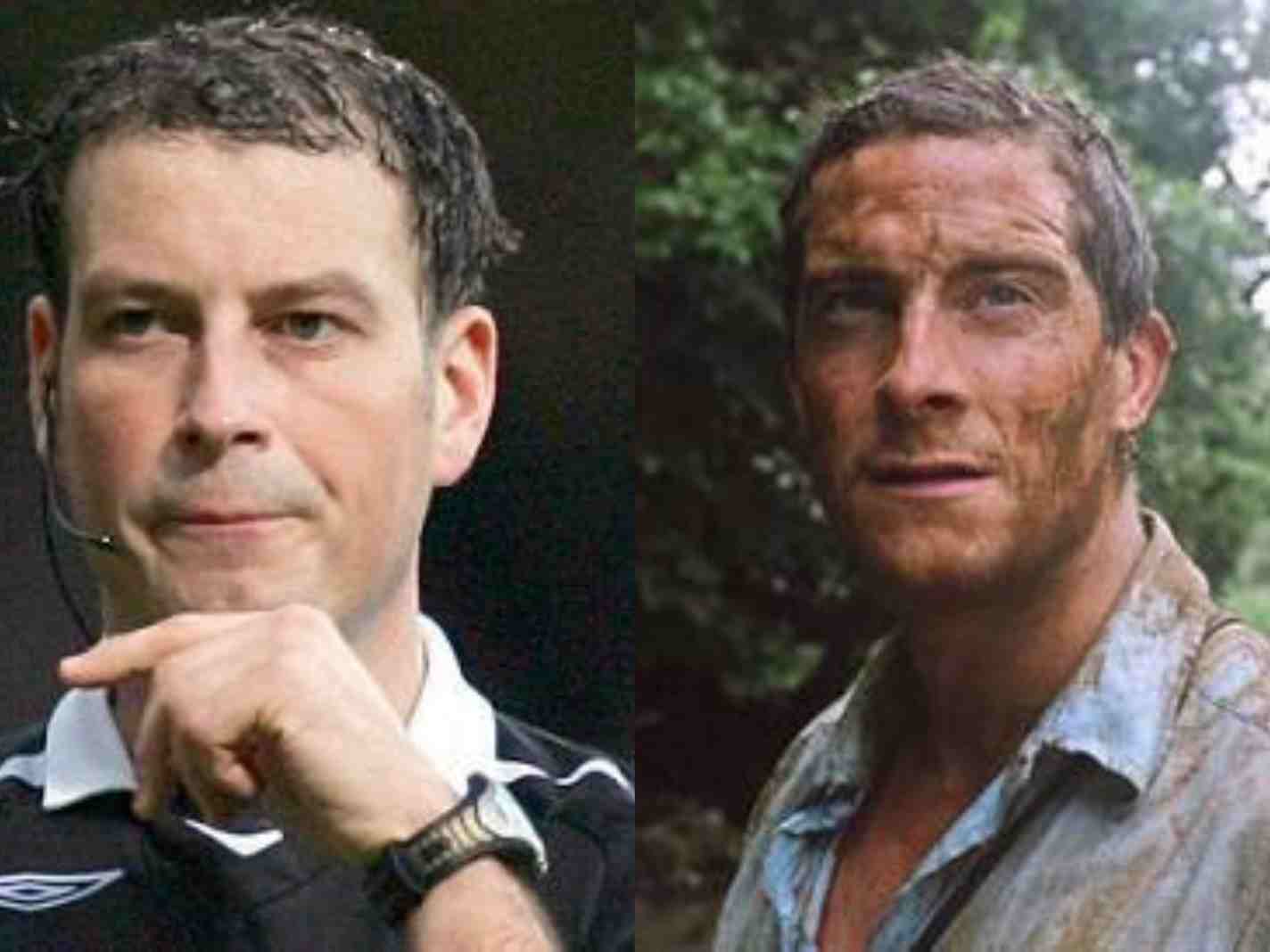 Who Knew Bear Grylls And Mark Clattenburg Looked So Alike