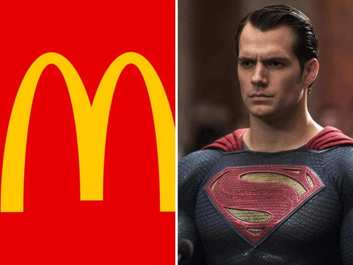 Fans Compare Henry Cavill’s Hairline To Iconic McDonald’s Logo