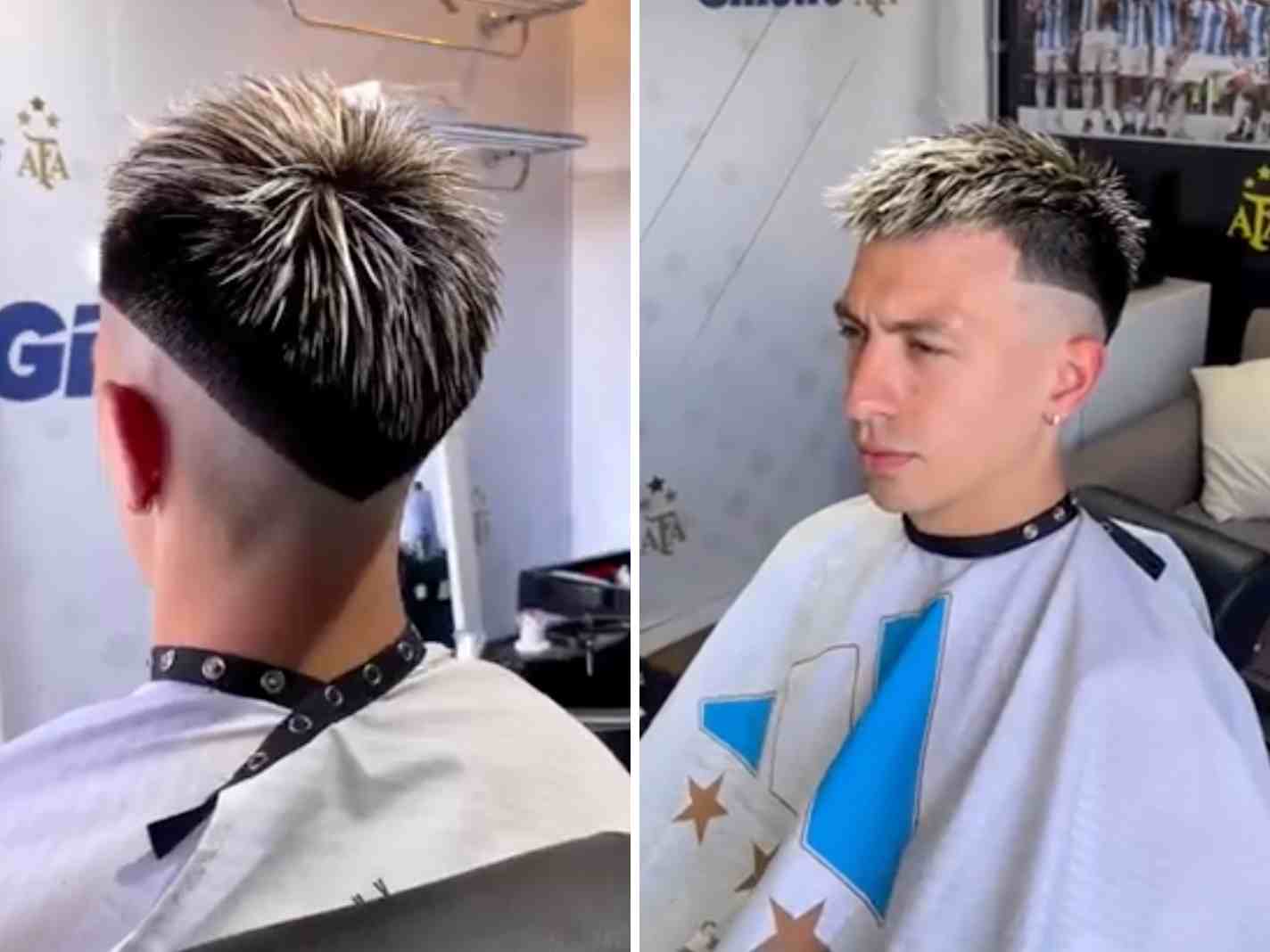Fans Roast Lisandro Martinez Over New Hedgehog Spines Hairstyle