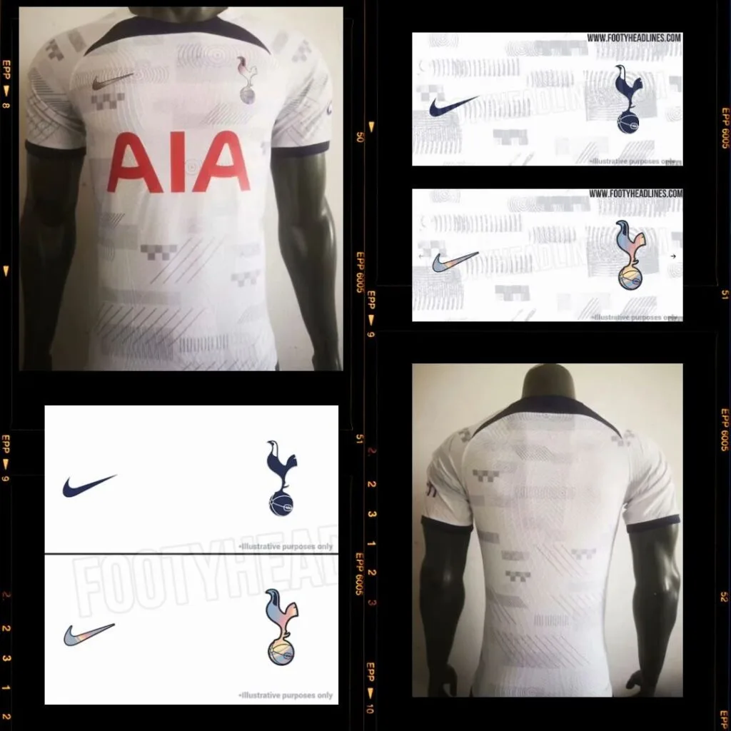 Talking THFC on X: 📸 LEAKED: The Tottenham Hotspur 2023/24 home shirt.  Genuinely up there with our worst ever. 😪 #THFC  /  X