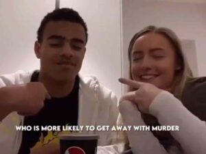 Mason Greenwood And Harriet Robson Playing Relationship Games On TikTok Is An Uncomfortable Watch