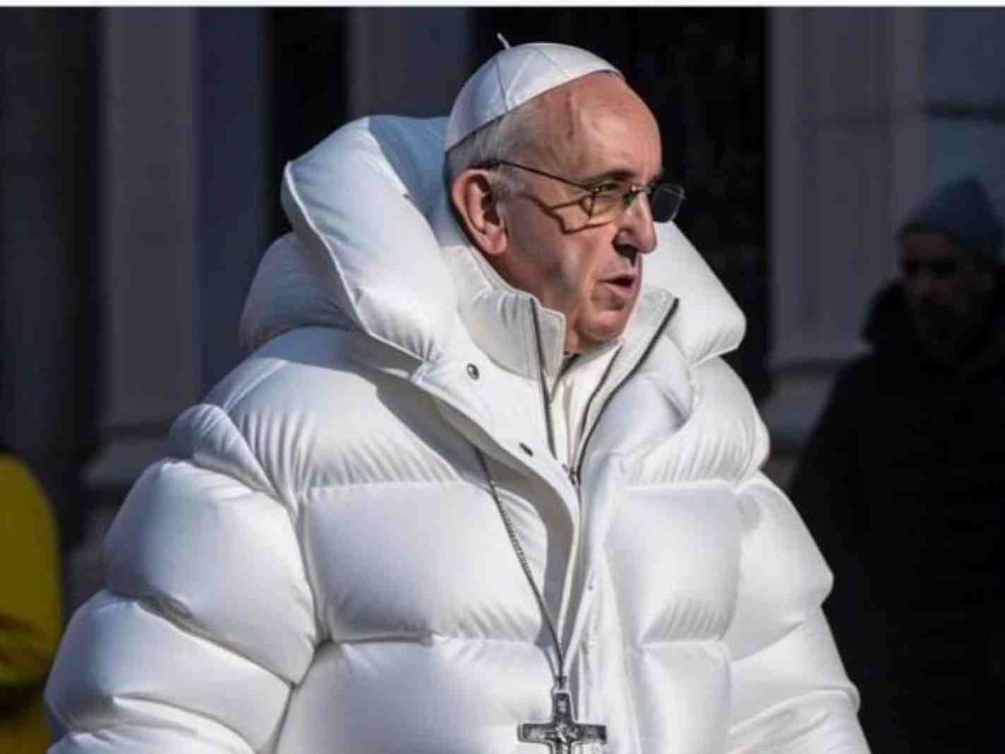 Mistaking This Photo Of Pope In A Puffer Jacket For Real Points To A Scary Future
