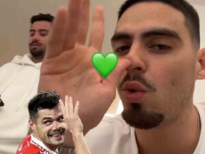 Sporting Mock Granit Xhaka’s Celebration But It Was Inspired By His Daughter