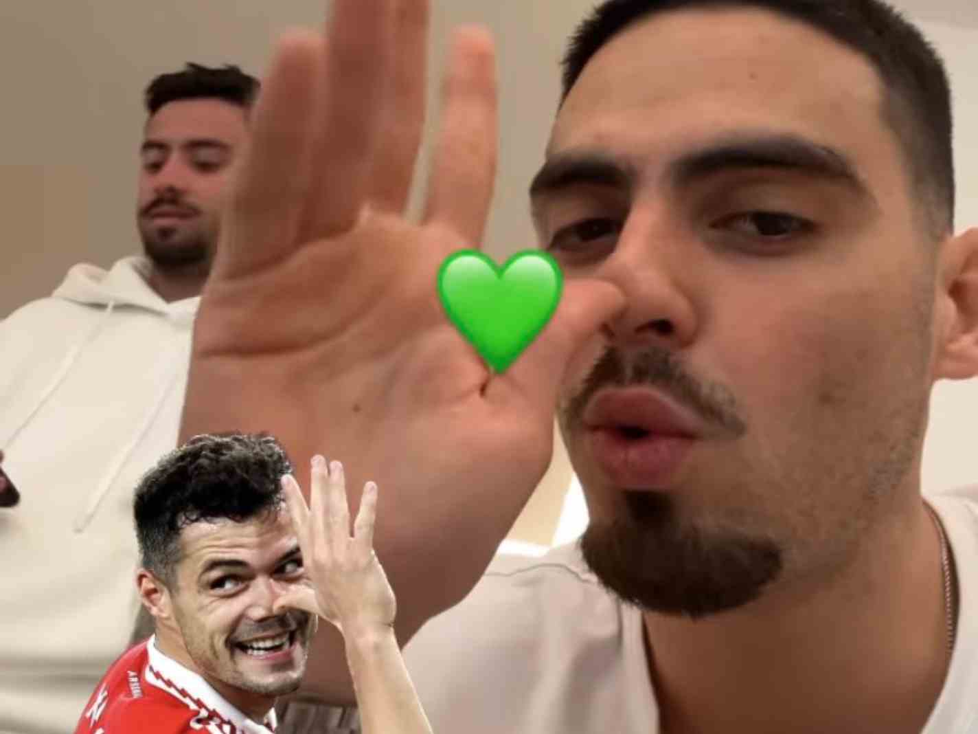 Sporting Mock Granit Xhaka’s Celebration Meant For His Daughter
