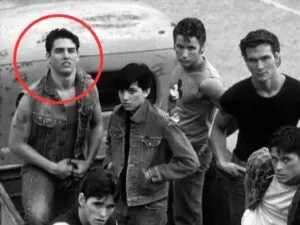 Tom Cruise’s teeth in The Outsiders