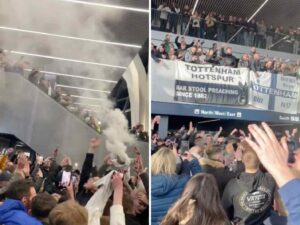 Tottenham fans are flipping the script on ‘get battered everywhere they go’ chant