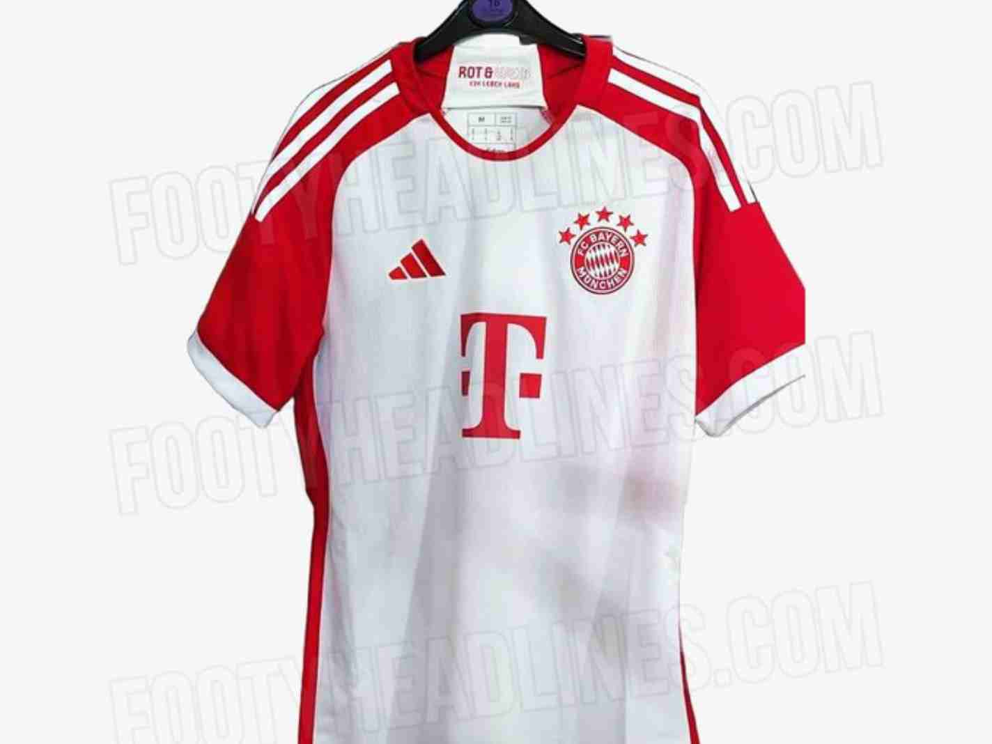 Bayern Munich’s 2023/24 Home Kit Leaked, has a touch of 1930!