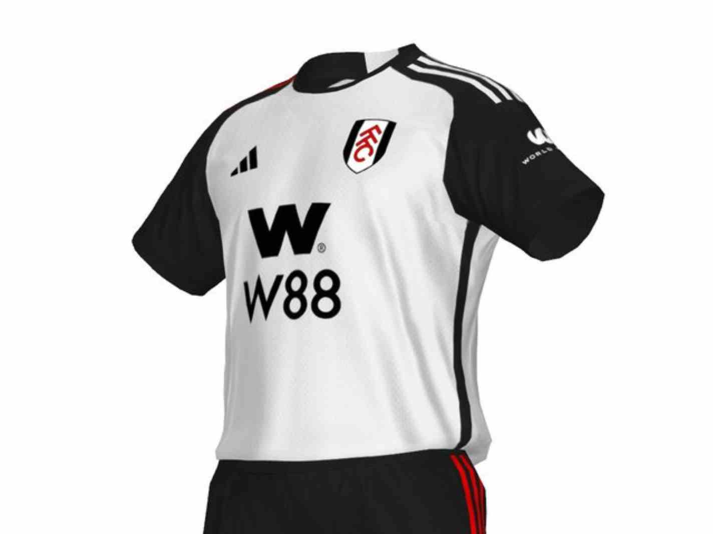 Breaking Down the Unique Shorts Design of 23/24 Fulham Home Kit