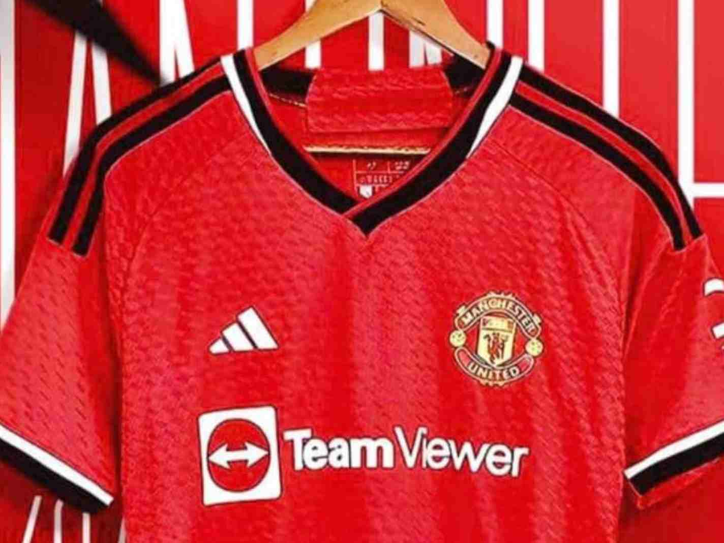 First Leak of 23/24 Man United Home Kit Features Striking ‘Snake Skin’ Pattern