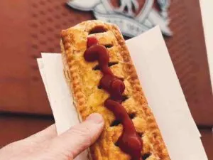 New vegan sausage roll at Anfield