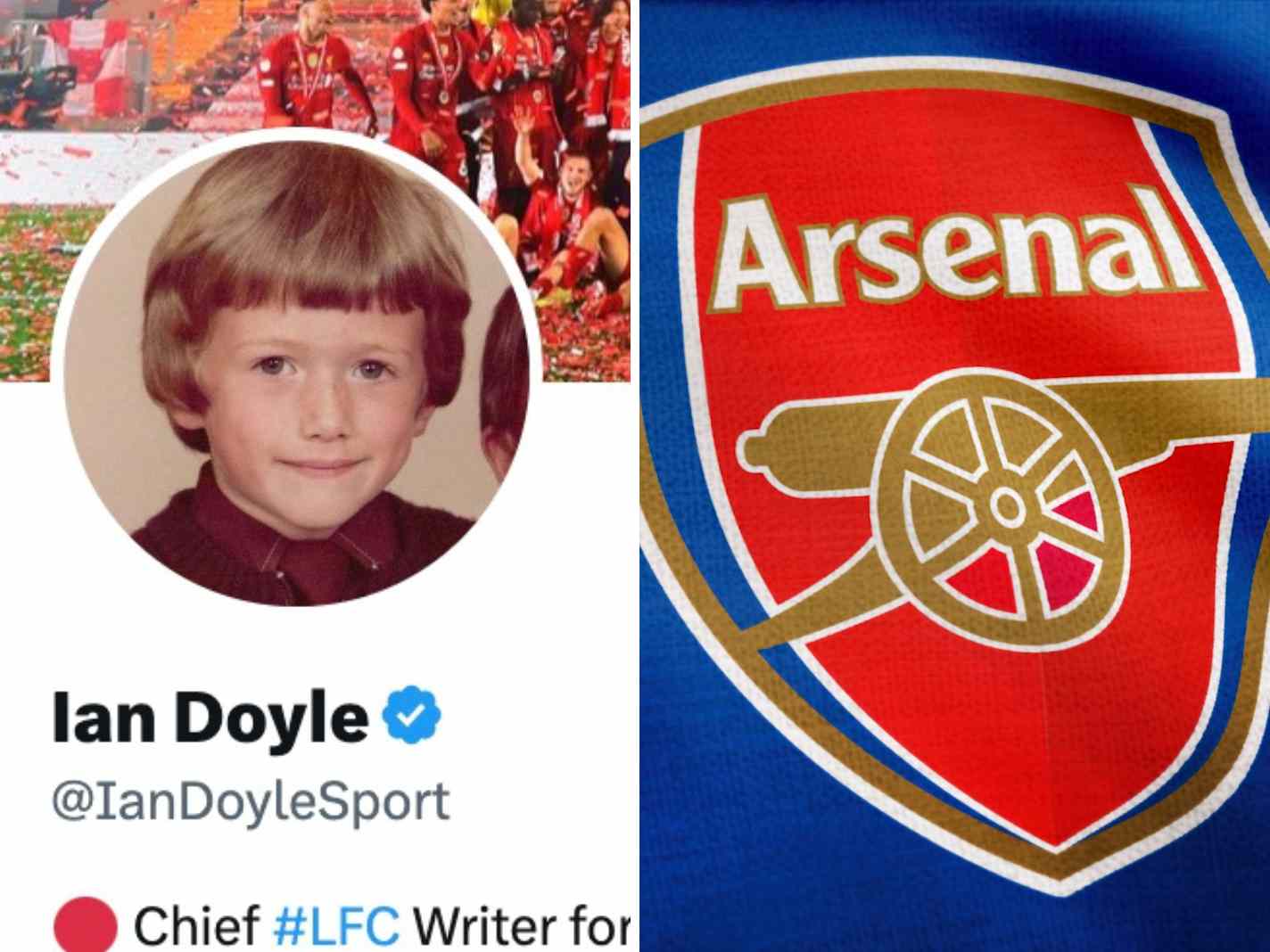 Why Arsenal Fans Are Beefing Ian Doyle of Liverpool Echo on Twitter