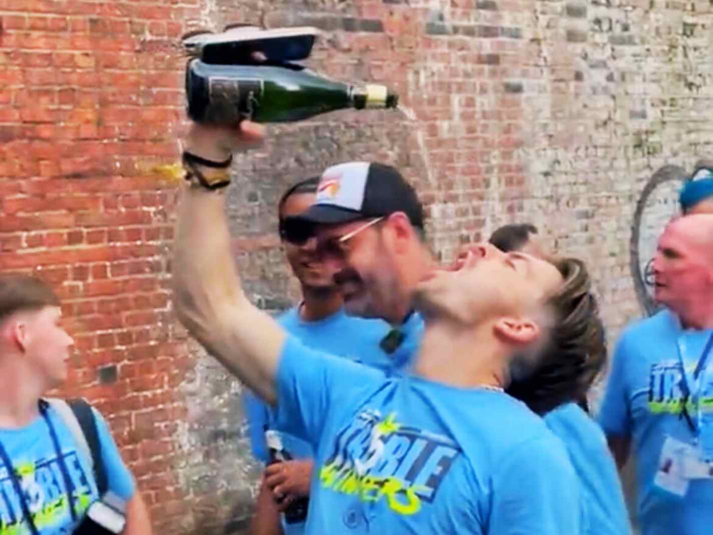 How Jack Grealish Took Trophy Celebration Drinking to a Whole New Level