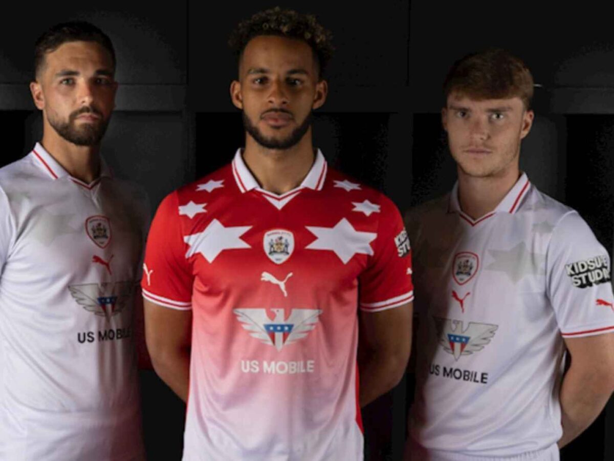 Pure 90s MLS: 23/24 Barnsley Home Kit Releases to Horrible Reviews ...