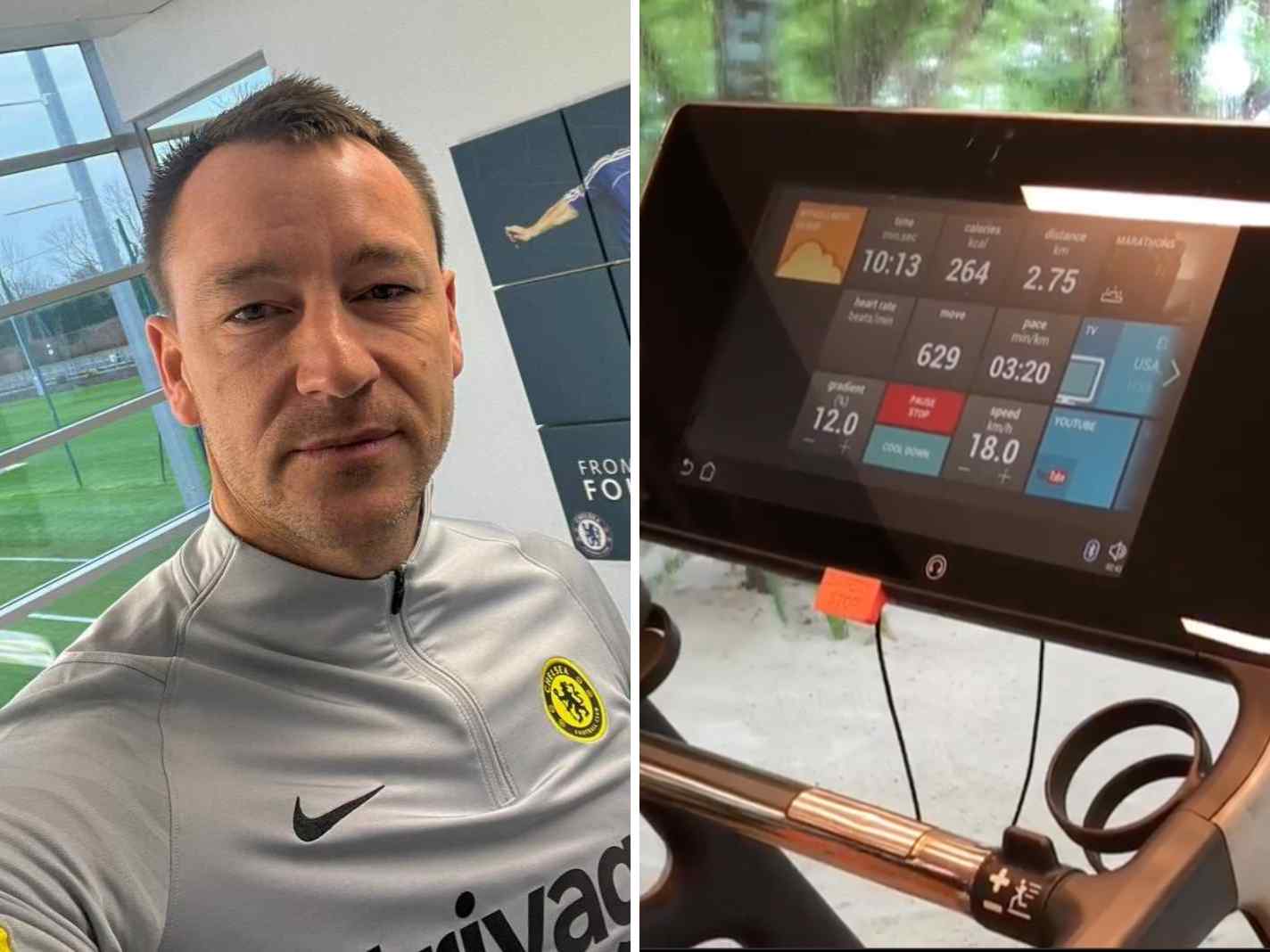 The John Terry Treadmill Workout Leaving Fans Begging For Mercy