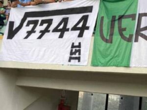Hellas Verona fans unfurl square root of 7744 to get around ban on no. 88 in Serie A