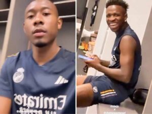 Look David Alaba and Vinicius Jr Spotted Vibing Over Drake Before Infamous ‘Curse’ Strikes