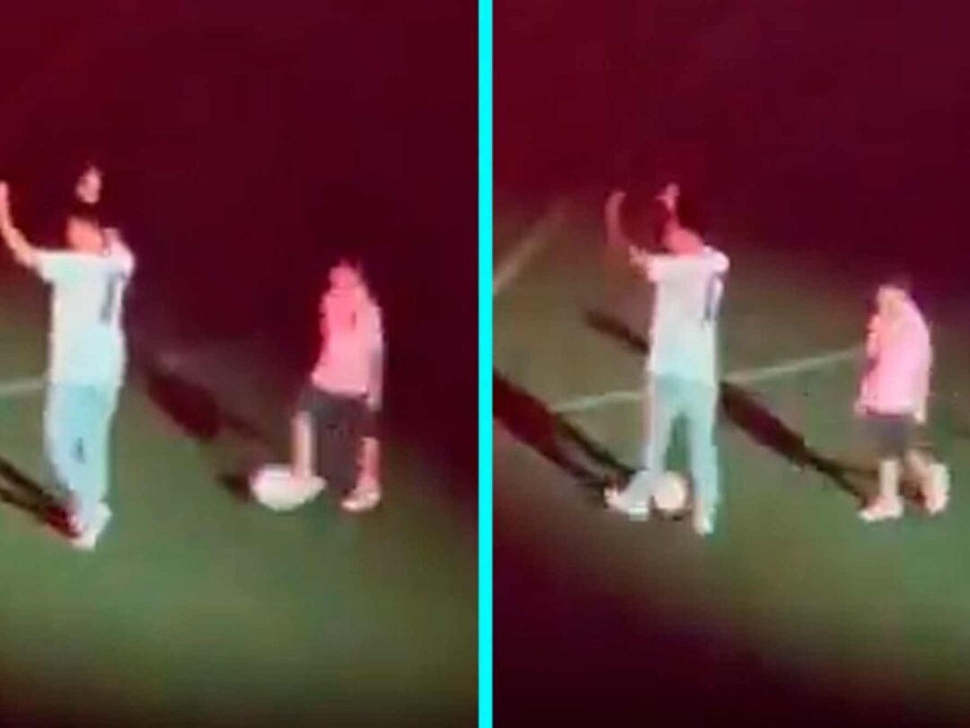 Look: Lionel Messi Faces Unexpected Challenge From Son Thiago During ...