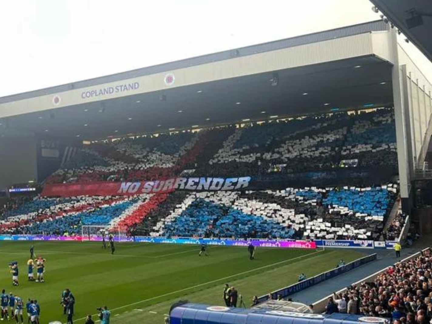 Rangers Pay Tifo Tribute to Famous Hamburg Display Against Celtic Back in 2009