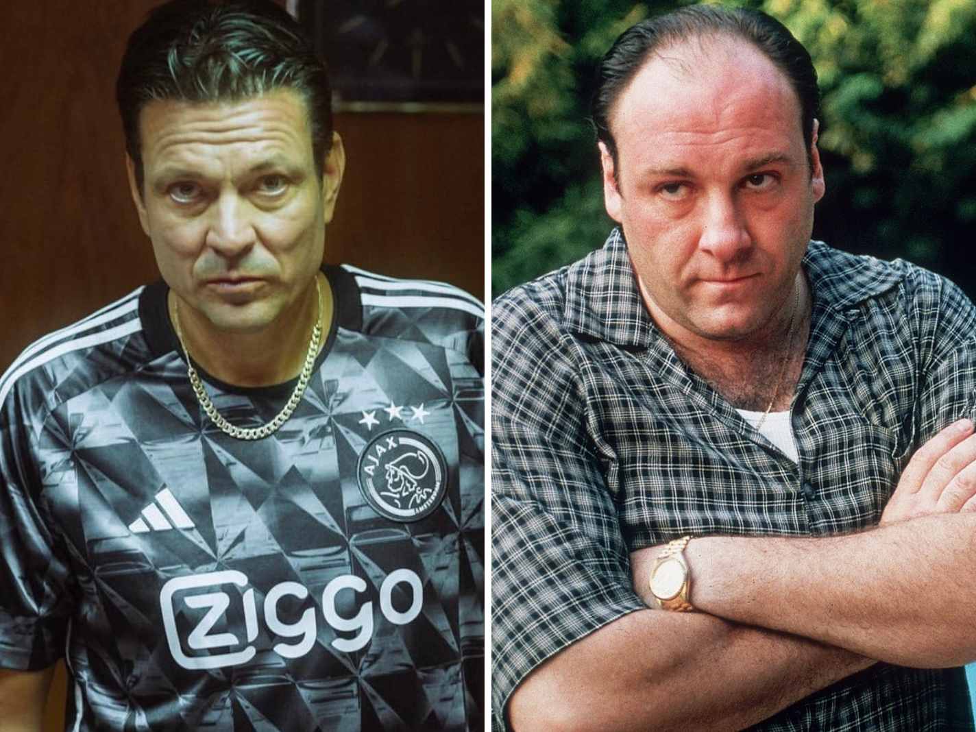 23/24 Ajax Third Kit Reveal Turns Jari Litmanen Into 70s Crime Lord: ‘Big Tony Soprano Vibes’