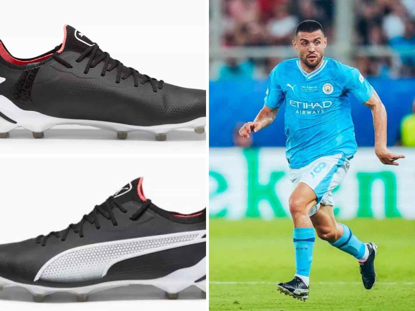Fans Loved Mateo Kovacic Cutting About in Classic Puma King Boots Against Sevilla