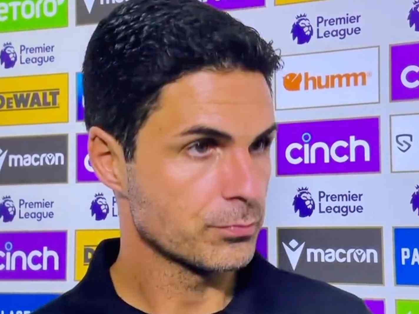 Mikel Arteta Parodies Pep Guardiola in Viral Interview After Crystal Palace Win