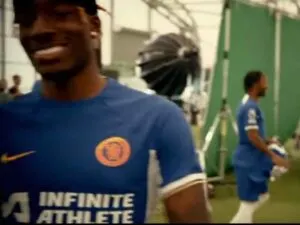 Sky Sports Leake Infinite Athlete As New Chelsea Shirt Sponsor in New BTS Video