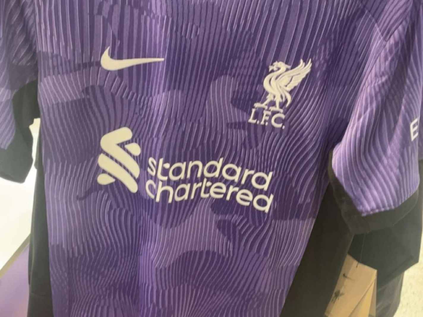 Yet-to-be-Released 23/24 Liverpool Third Kit Leaks Early at Nike Soho Store
