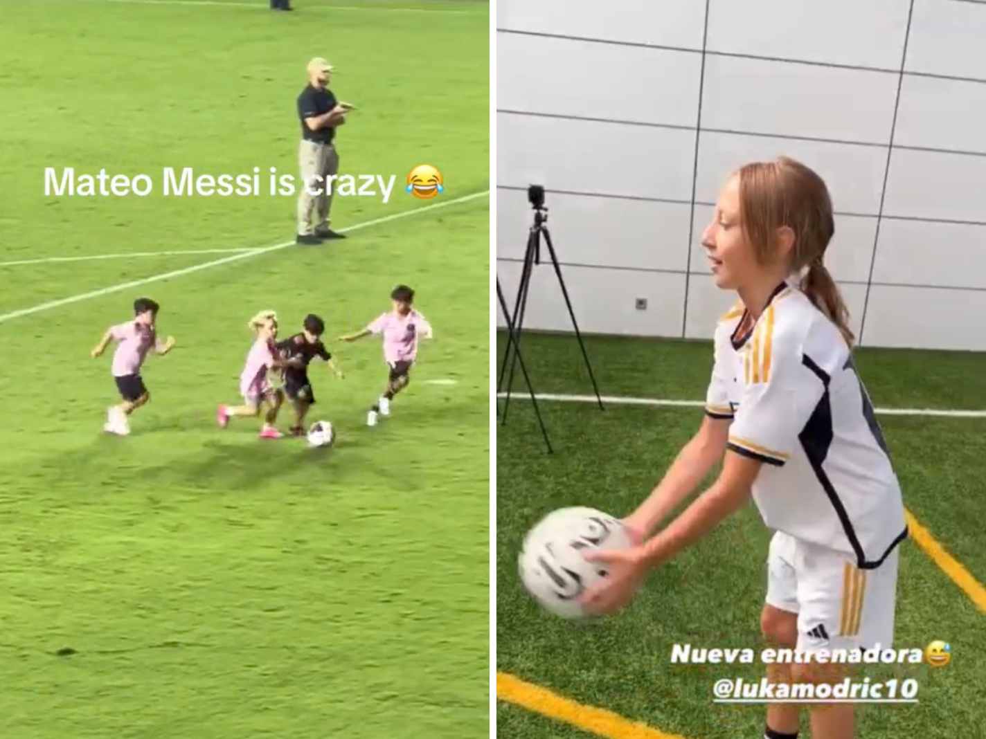 Luka Modric’s Daughter Helps Arda Guler Bounce Back as Lionel Messi’s Son is the Next Ramos