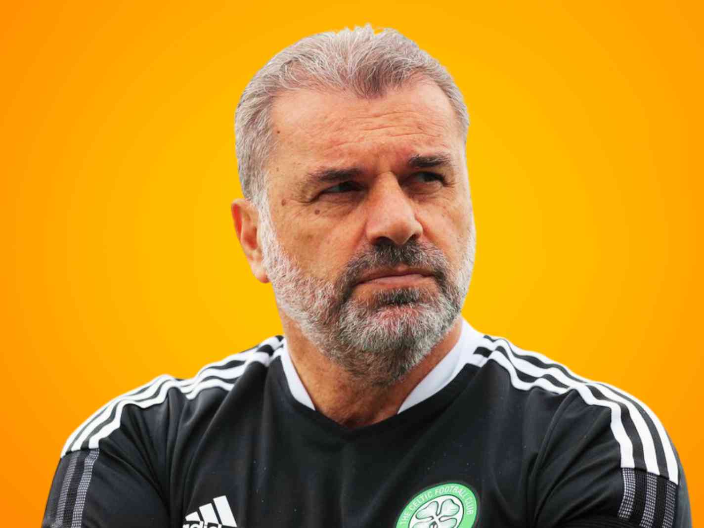 Rare Photos of a Goatee-Clad Ange Postecoglou  at Celtic Park Unearthed