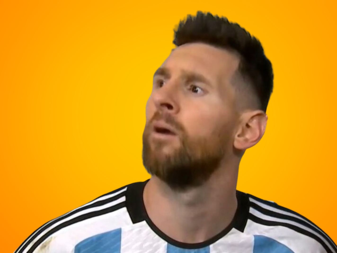 Is Lionel Messi Battling Receding Hairline? Fans Notice McDonald’s Pattern on His Head
