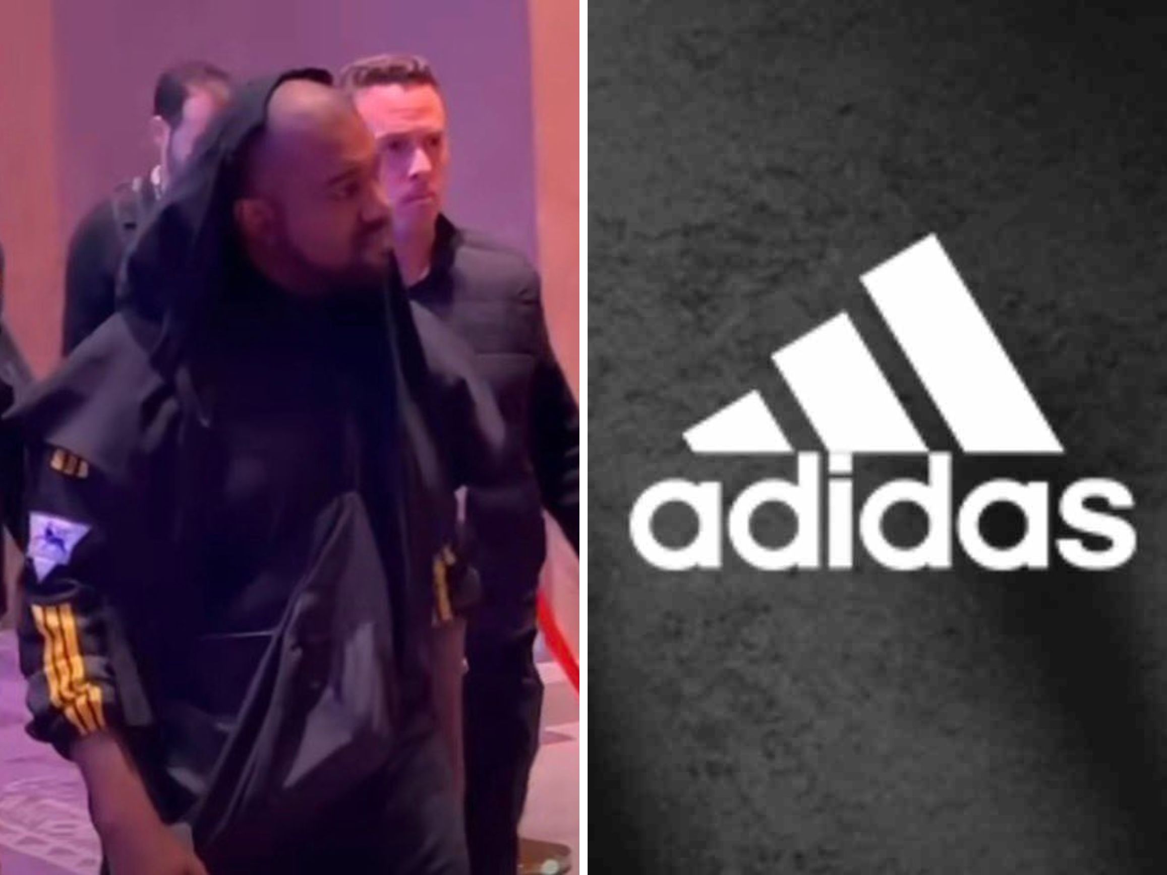 Which Barclays Era Adidas Kit Did Kanye West Wore to Tyson Fury Fight?
