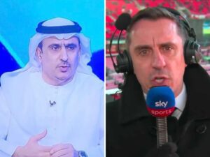 Meet The Saudi Commentator Who’s a Total Gary Neville Doppelganger