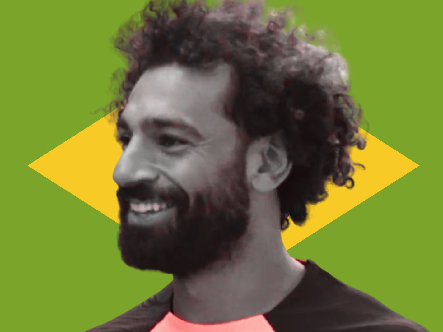 Look: Mohamed Salah’s Iconic Status Shines Brightly even in Remote Brazil Favelas