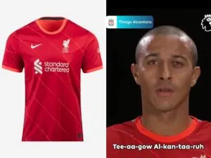 Thiago Alcantara Dons 2122 Liverpool Home Kit in New Video