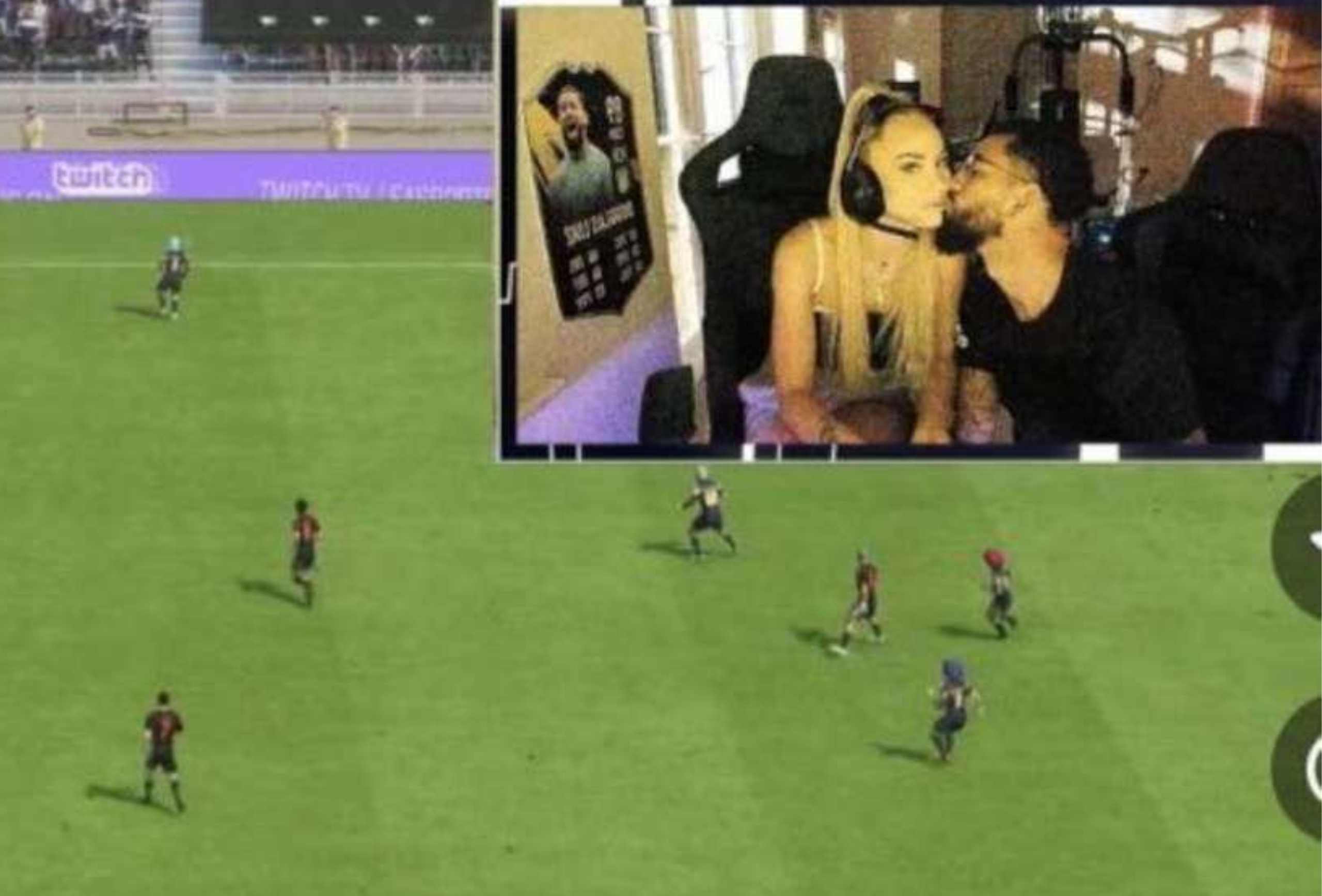 Alisha Lehmann And Douglas Luiz Rumored To Be Dating Again After Cheeky Kiss On Twitch