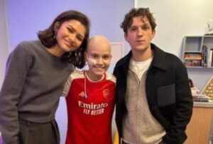 Watch Zendaya Crack Up As Tottenham Fan Tom Holland Reacts To Meeting A Family Of Arsenal Fans