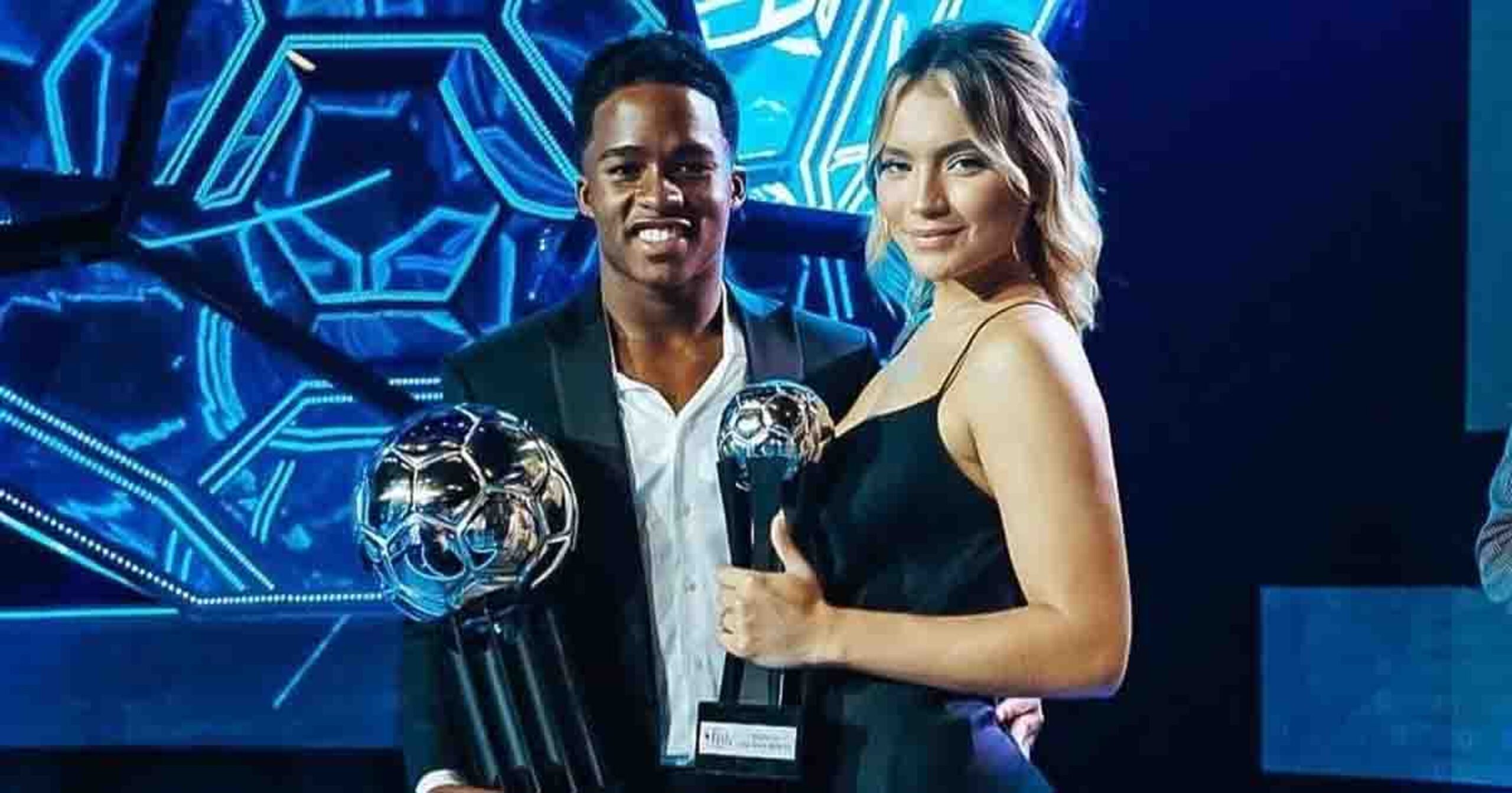 Look: Endrick and His Girlfriend Steal the Spotlight at Brasileiro Awards